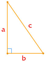 Площадь прямоугольного треугольника по двум катетам